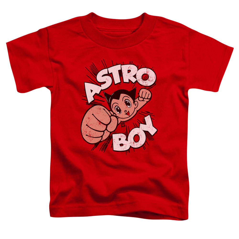 Astro Boy Flying Toddler Kids Youth T Shirt Red