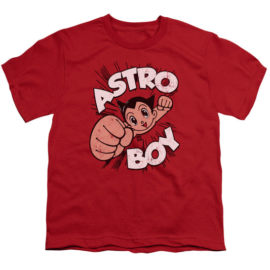 Astro Boy Flying Kids Youth T Shirt Red