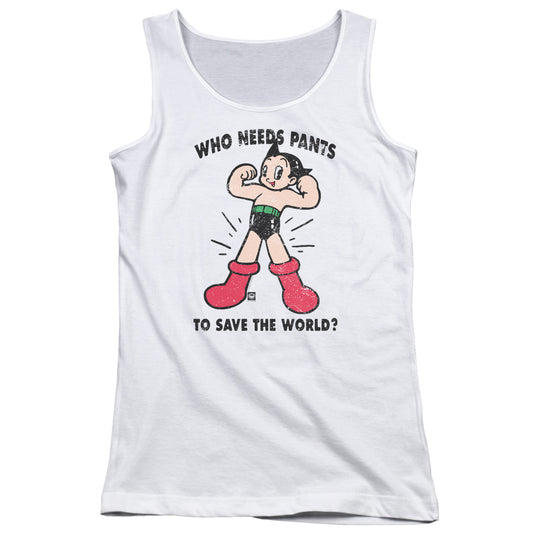 Astro Boy Who Needs Parts Womens Tank Top Shirt White