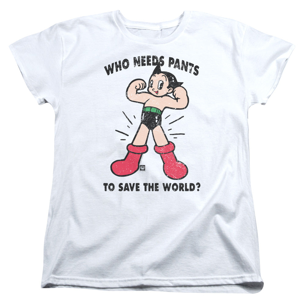 Astro Boy Who Needs Parts Womens T Shirt White