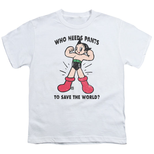 Astro Boy Who Needs Parts Kids Youth T Shirt White