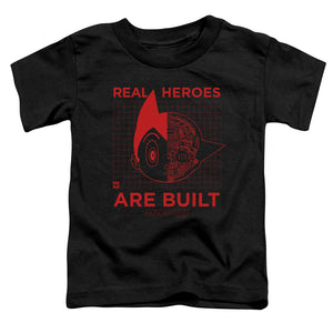 Astro Boy Real Hero Toddler Kids Youth T Shirt Black