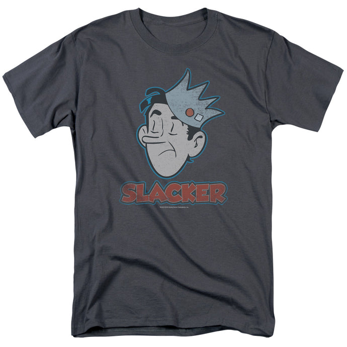 Archie Comics Slacker Mens T Shirt Charcoal