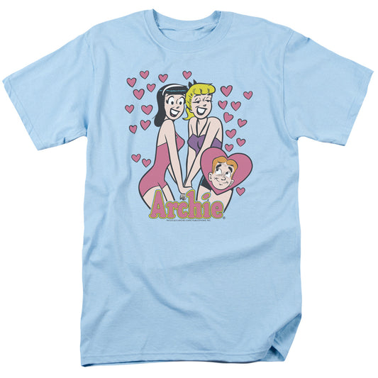 Archie Comics Dreamy Mens T Shirt Light Blue