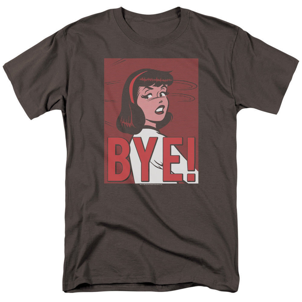 Archie Comics Bye Mens T Shirt Charcoal