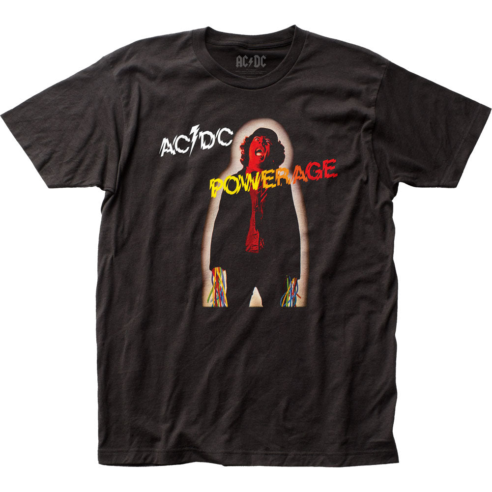 AC/DC Powerage Mens T Shirt Black