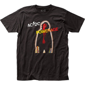 AC/DC Powerage Mens T Shirt Black