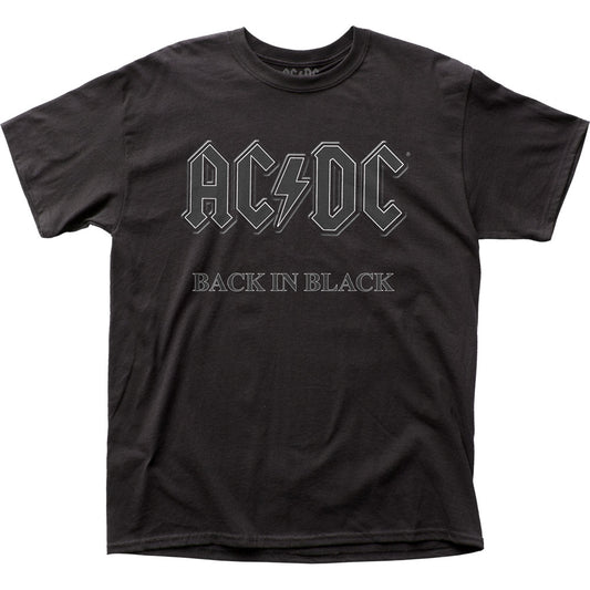 AC/DC Back in Black Mens T Shirt Black