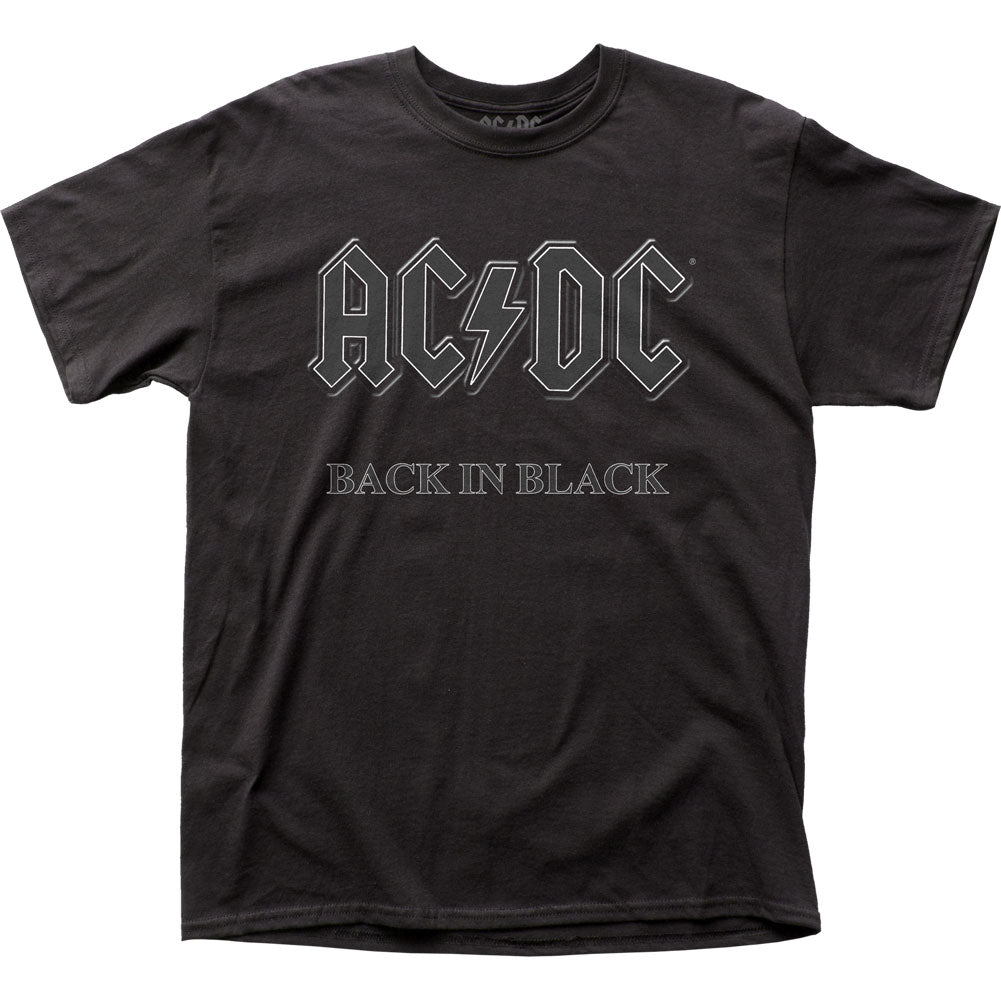 AC/DC Back in Black Mens T Shirt Black