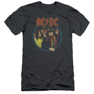 AC/DC Highway To Hell Slim Fit Mens T Shirt 
Charcoal
