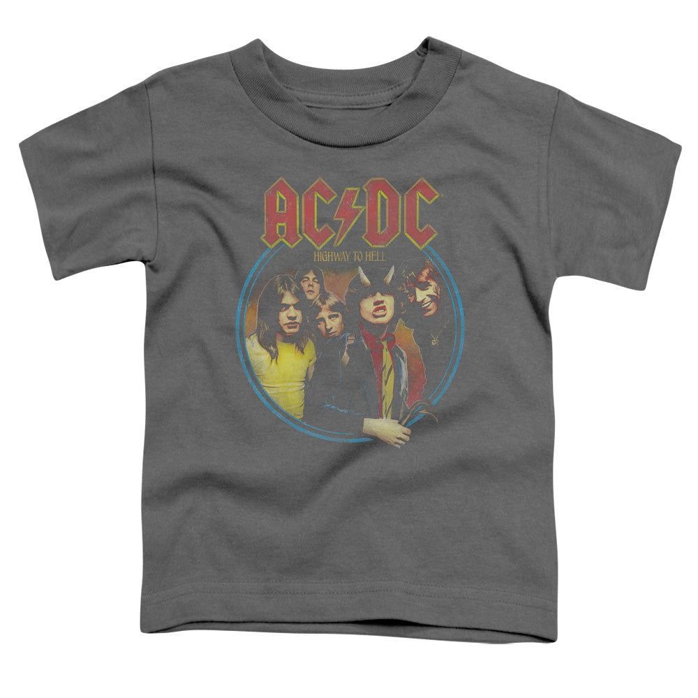 AC/DC Highway To Hell Toddler Kids Youth T Shirt 
Charcoal