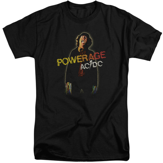 ACDC Powerage Mens Tall T Shirt Black