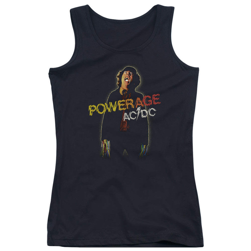 AC/DC Powerage Womens Tank Top Shirt Black