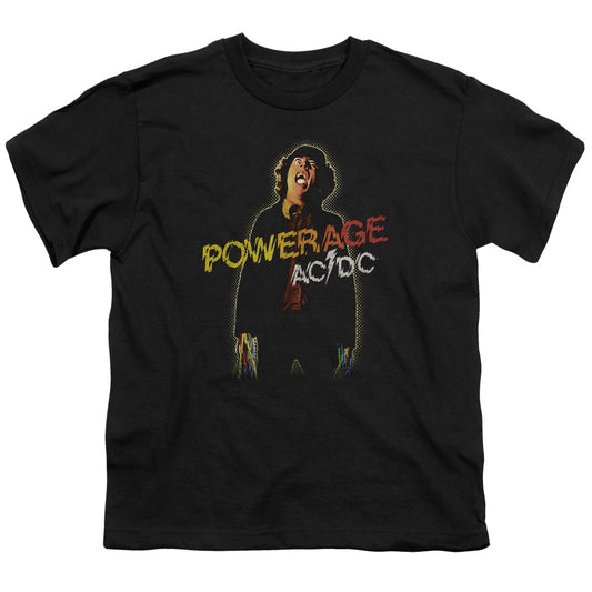 AC/DC Powerage Kids Youth T Shirt Black