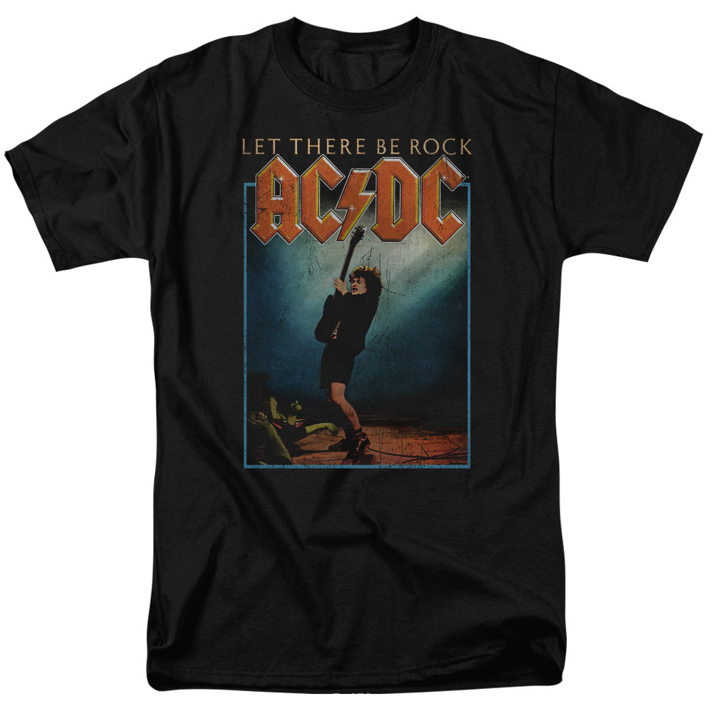 AC/DC Let There Be Rock Mens T Shirt Black