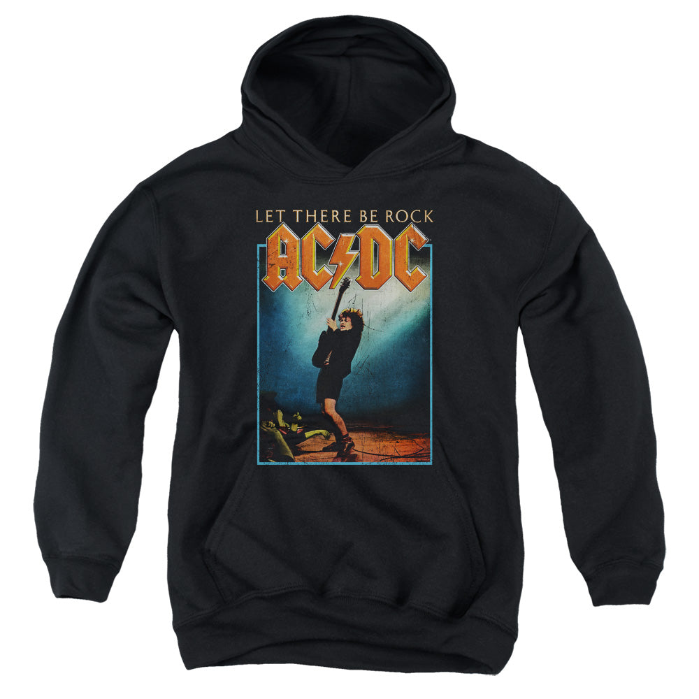 AC/DC Let There Be Rock Kids Youth Hoodie Black