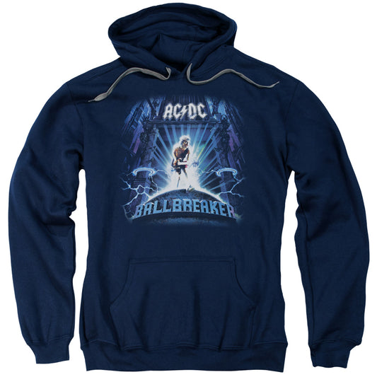 AC/DC Ballbreaker Mens Hoodie Navy Blue