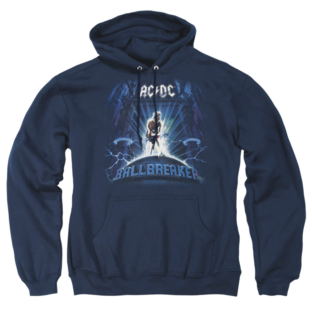 ACDC Ballbreaker Mens Hoodie Navy