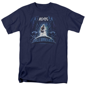 AC/DC Ballbreaker Mens T Shirt Navy