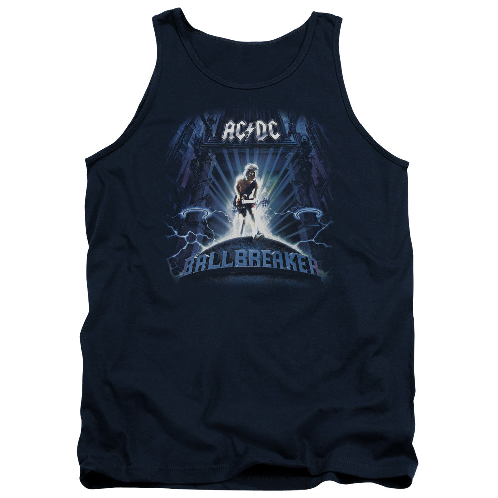 AC/DC Ballbreaker Mens Tank Top Shirt Navy Blue