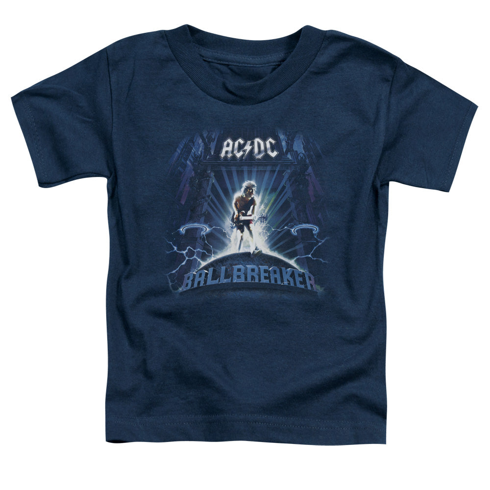 AC/DC Ballbreaker Toddler Kids Youth T Shirt Navy Blue