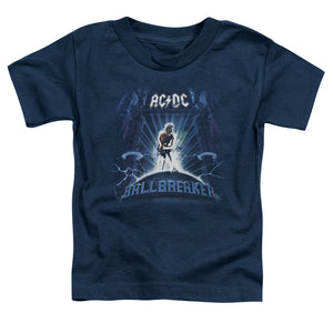 AC/DC Ballbreaker Toddler Kids Youth T Shirt Navy