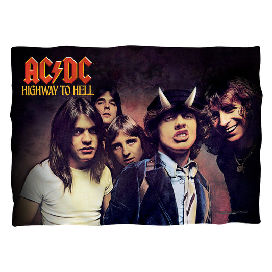 ACDC Highway To Hell Highway Pillow Case