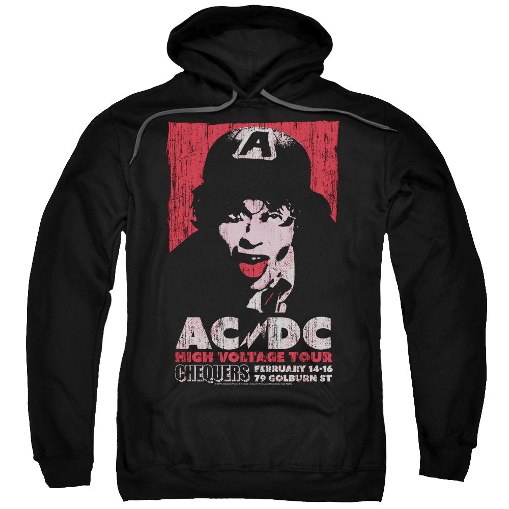 AC/DC High Voltage Live 1975 Mens Hoodie Black