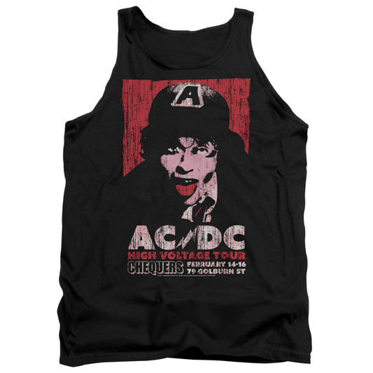 AC/DC High Voltage Live 1975 Mens Tank Top Shirt Black