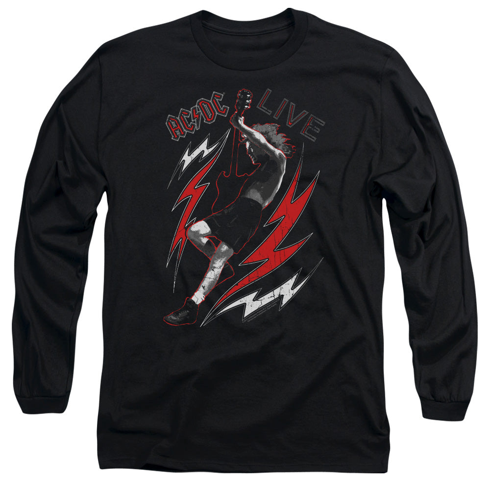 AC/DC Live Mens Long Sleeve Shirt Black