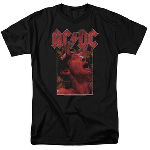 AC/DC Horns Mens T Shirt Black