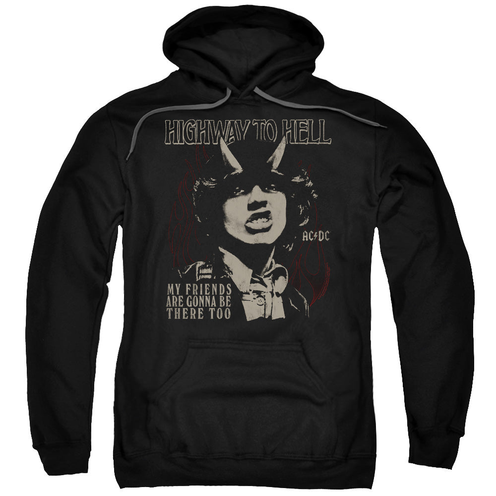 AC/DC My Friends Mens Hoodie Black