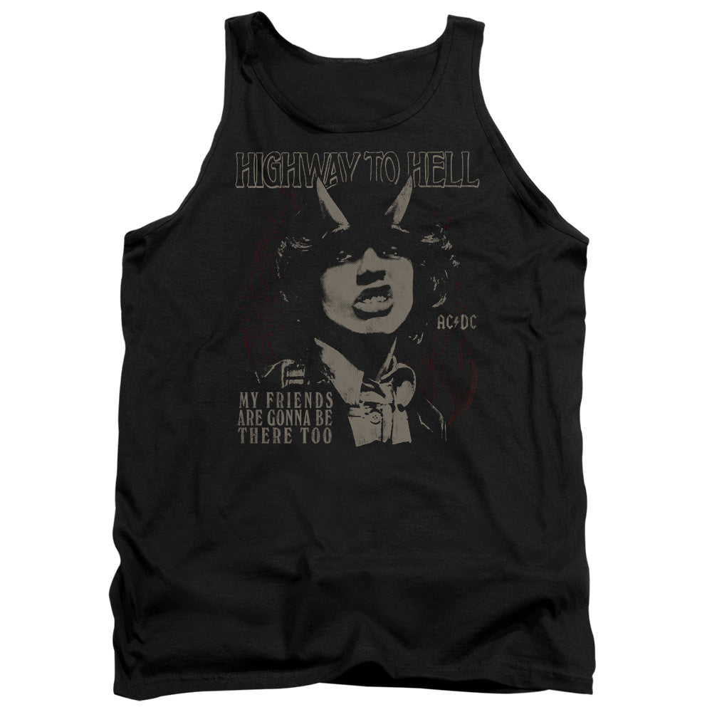 AC/DC My Friends Mens Tank Top Shirt Black