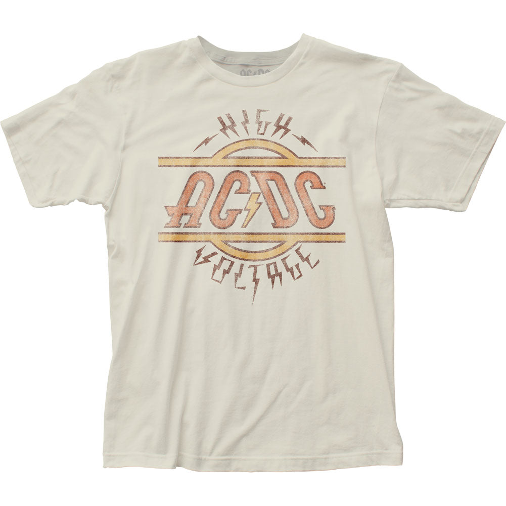 AC/DC High Voltage Mens T Shirt Vintage White