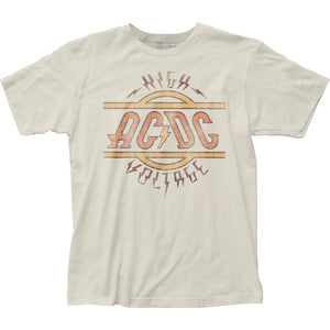 AC/DC High Voltage Mens T Shirt Vintage White