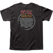 Load image into Gallery viewer, AC/DC Highway to Hell Tour Mens T Shirt Black