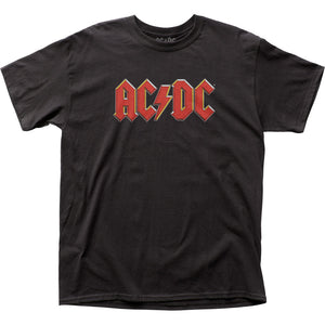 AC/DC Back in Black Tour Mens T Shirt Black