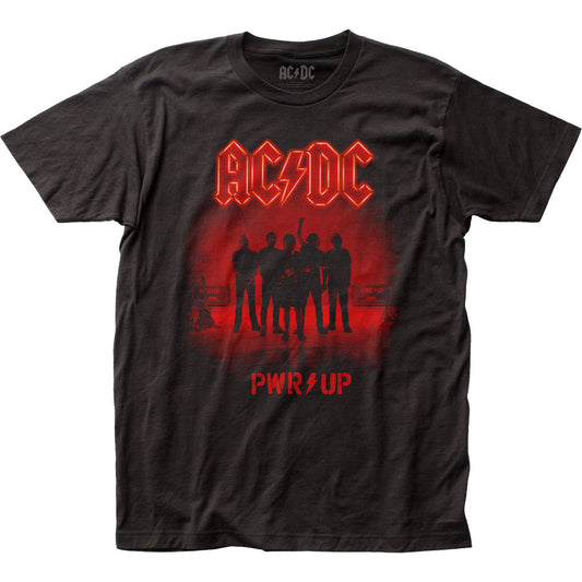 AC/DC PWR Up Mens T Shirt Black