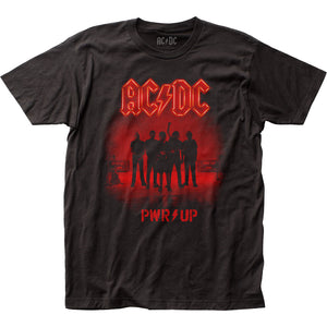 AC/DC PWR Up Mens T Shirt Black