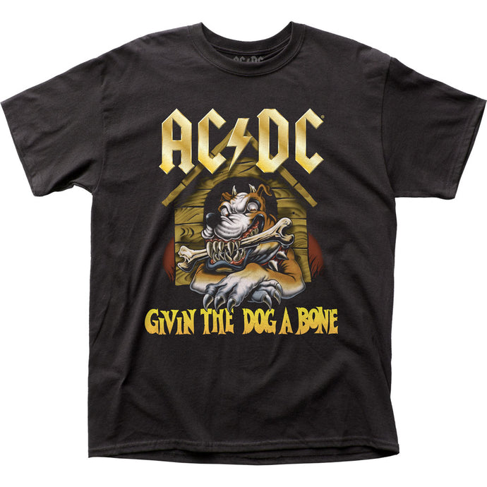 AC/DC Givin The Dog A Bone Mens T Shirt Black