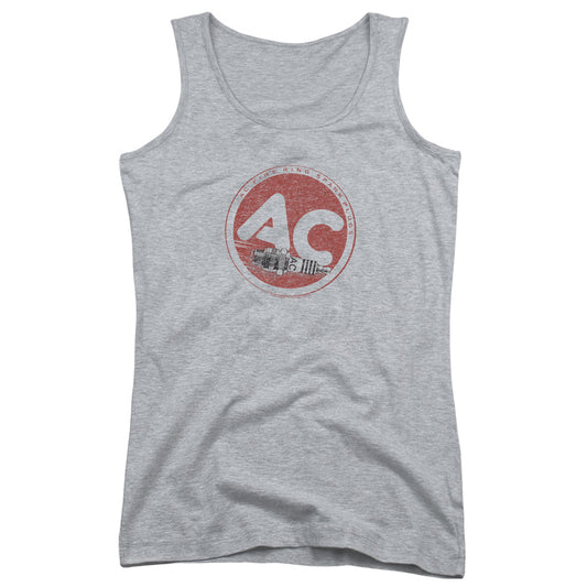 AC Delco AC Circle Womens Tank Top Shirt Athletic Heather