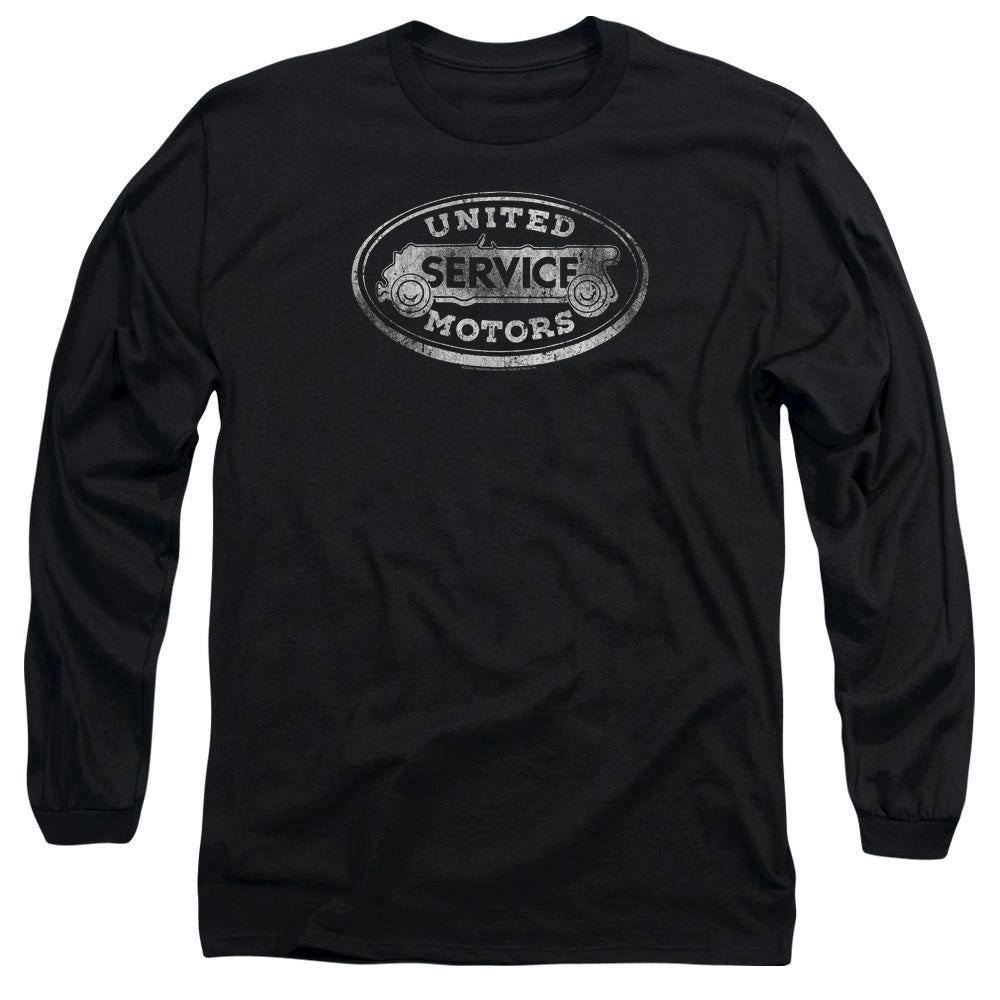 AC Delco United Motors Service Mens Long Sleeve Shirt Black