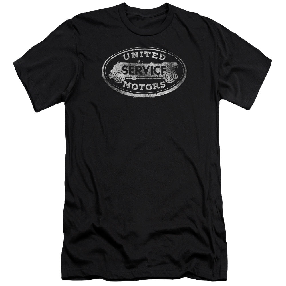 AC Delco United Motors Service Slim Fit Mens T Shirt Black