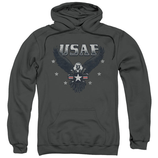 Air Force Incoming Mens Hoodie Charcoal