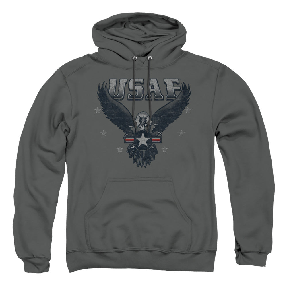 Air Force Incoming Mens Hoodie Charcoal