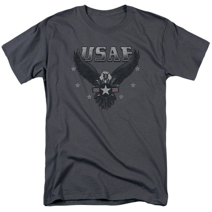 Air Force Incoming Mens T Shirt Charcoal