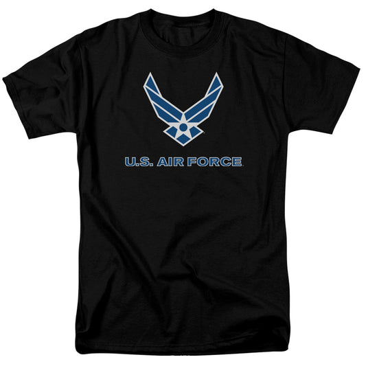 Air Force Logo Mens T Shirt Black