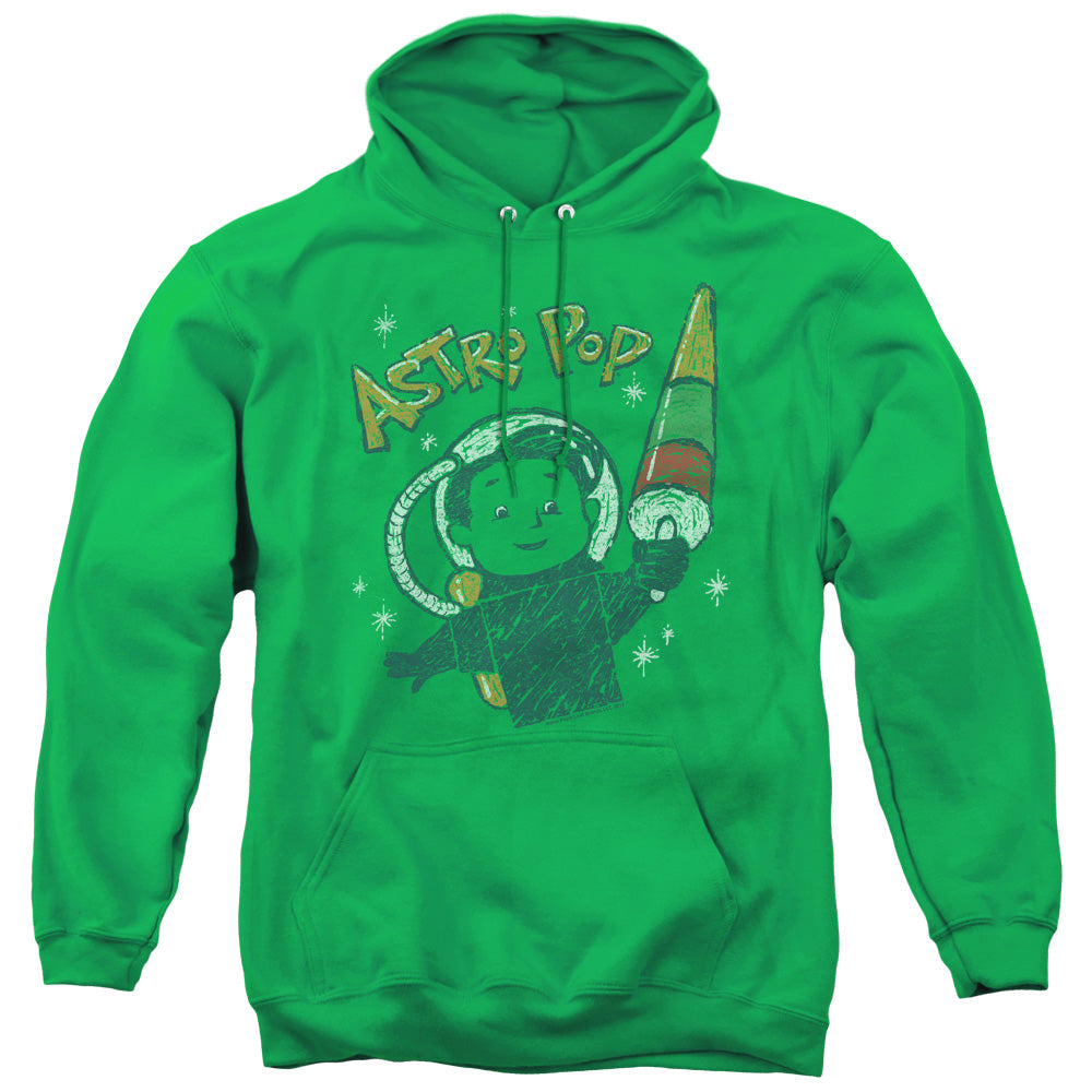 Astro Pop Astro Boy Mens Hoodie Kelly Green