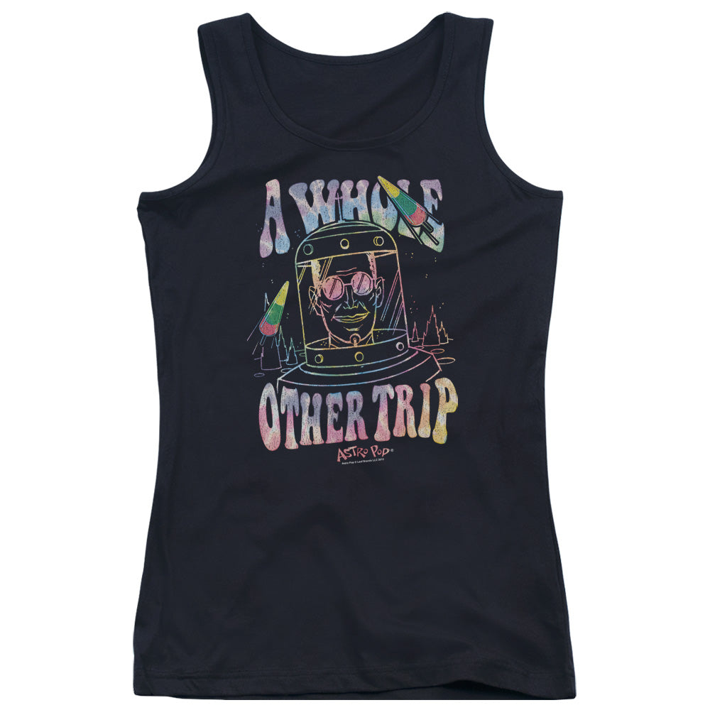 Astro Pop SpACe Popssdey Womens Tank Top Shirt Black