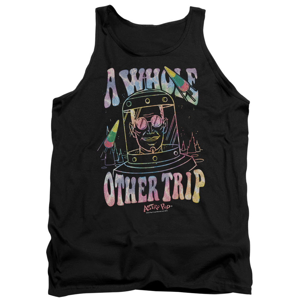 Astro Pop SpACe Popssdey Mens Tank Top Shirt Black